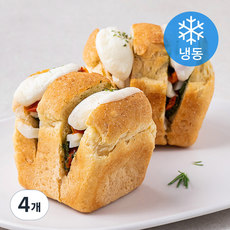 제로베이커리 간편한끼 쌀식빵 바토치 (냉동), 145g, 4개