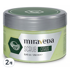 이탈왁스 미라베다 스크럽 시트러스, 250ml, 2개