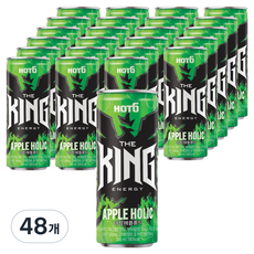 핫식스 더킹 애플홀릭, 355ml, 48개