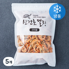 신건호멸치 서해안 상품 햇 건새우 볶음 안주 국물용 (냉동), 300g, 1개입, 5개