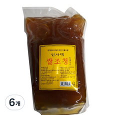 한강 진사댁 전통 쌀조청, 3kg, 6개