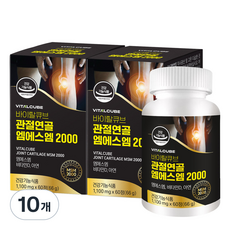 VITALCUBE MSM 2000保健錠, 10個, 66g