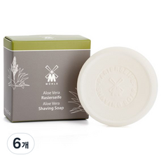 騾子剃須皂蘆薈, 65g, 6個