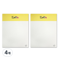 Langcat Mall Valerie Studio 可撕式迷你便利貼, 超級先生, 1入, 4個