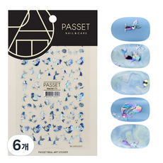 파셋 리얼아트스티커, ART173, 6개