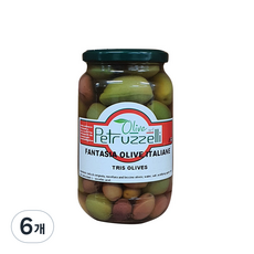 페트루젤리 이탈리안 판타지 올리브, 560g, 6개