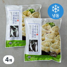 김구원선생 국산두부로 만든 전통만두 (냉동), 560g, 4개