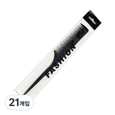 謠言尾梳套裝 HU037, 黑色, 21入