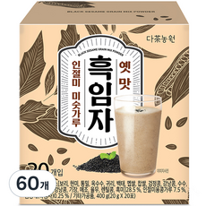 다농원 옛맛 흑임자 인절미 미숫가루, 20g, 60개