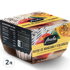 아넬라 과일퓨레 단호박 2p, 혼합맛(사과/단호박), 200g, 2개