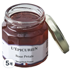 레피큐리앙 장미꽃잎 스프레드, 5개, 125g