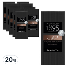 Weinrichs 85%特調黑巧克力, 100g, 20個