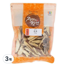 청명약초 감초/중국, 300g, 3개