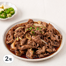 팜스쿡 양념 돈목심 불고기, 1kg, 2개