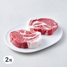 도드람한돈 무항생제 인증 통목심 에어프라이어용 (냉장), 2개, 500g