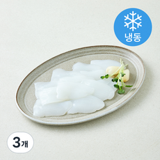 ISEA 갑오징어 몸통 포장횟감 20미 (냉동), 3개, 120g