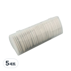 아유디 분필초크 30p + 플라스틱 케이스, 화이트, 5세트