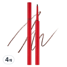 MERYTHOD LIL TATTOO 眼線膠筆 0.05g, 4個, 02 深棕色
