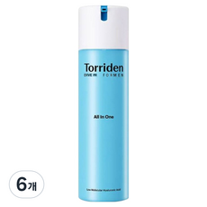 토리든 다이브인 포맨 저분자 히알루론산 올인원, 200g, 6개