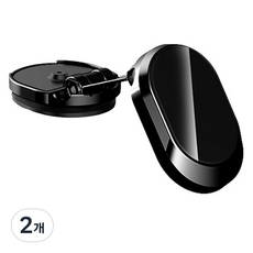 HICKIES 車用超方便磁吸式手機支架, 黑色, 2個