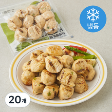 네네치킨 네꼬닭 통통 닭가슴살볼 청양고추맛 (냉동), 100g, 1개입, 20개
