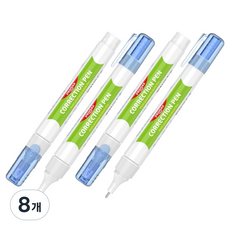 펜맥스 화이트 수정펜, 8개, 7ml