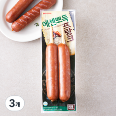 롯데햄 에센뽀득프랑크, 140g, 3개