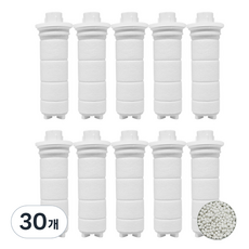 필터클래스 샤워플러스 SF1000 주방 핸디형 호환 염소완화필터, 30개
