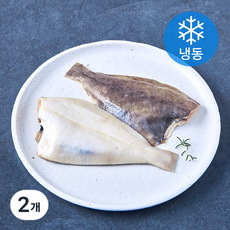 안동맛자반 손질가자미 2미 (냉동), 250g, 2개