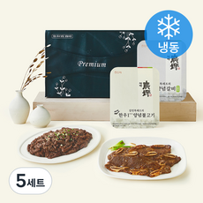 광평 김인복셰프의 한우 양념 불고기 1++등급 500g + LA양념갈비 보통맛 500g 세트 (냉동), 5세트