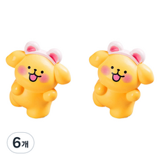 라벤티아 귀여운 강아지 피규어 타입3, 6개