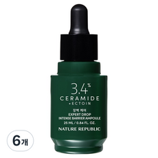 네이처리퍼블릭 엑스퍼트 드롭 인텐스배리어 앰플, 25ml, 6개
