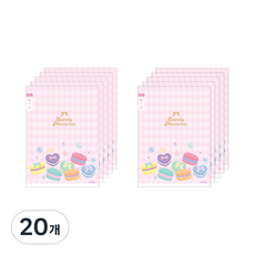 ibis 女童用 小學3~6年級 窄格日記本 11602, 20個, 馬卡龍