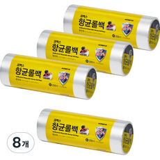 코멕스 항균 비닐 롤백 미니 170 x 250 mm, 미니(XS), 200개, 8개