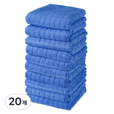 comet 廚房超細纖維抹布 藍色 大型, 20個