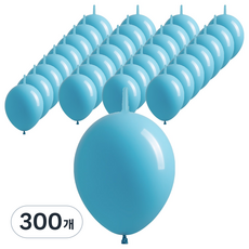 조이벌룬 링커풍선 15cm, 라이트블루, 300개