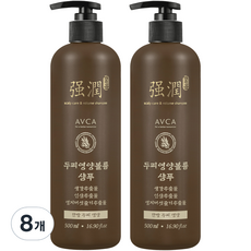 아브카 한방 두피 영양 볼륨 샴푸, 8개, 500ml