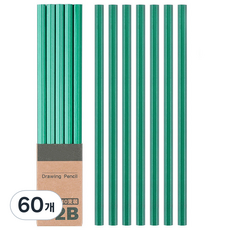 Allode 藝術練習繪畫素描鉛筆 TYPE03, 60個, 2B