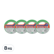M시리즈 아스트 칼라 마스킹테이프 25mm x 40m, 8개입