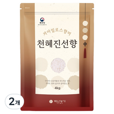 백년농가 천혜진선향 백미, 상등급, 2개, 4kg