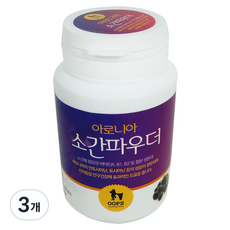 웁스 강아지 아로니아 소간 파우더 영양제, 50g, 눈물개선/눈건강, 3개