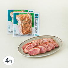 정다운 허브를 담은 훈제오리, 200g, 4개