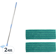 Clean Mate 拖把 + Z字形補充墊 中隨機出貨 2入組, 2套