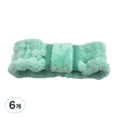 Prime 洗臉髮帶, 薄荷綠, 6個