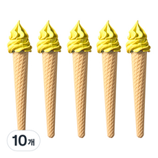 스위트 아이스크림 지우개, 옐로우, 10개