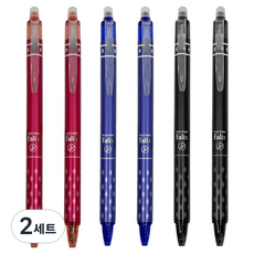 Lead home 寫錯也沒關係 可擦拭原子筆 0.5mm 3款 x 2入組