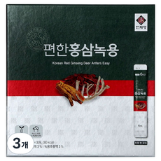 CHUN JAE MIUNG Korea Red Ginseng 便利紅蔘鹿茸 30入, 3個, 300ml