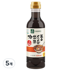 이엔푸드 가쓰오풍 쯔유, 470ml, 5개