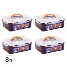 Living Sunday 密封容器, 3L, 8個