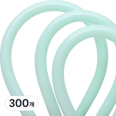 셈퍼텍스 요술 풍선 260S, 파스텔메이트 그린, 300개